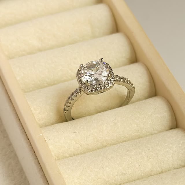 ZIRCON HALO RING